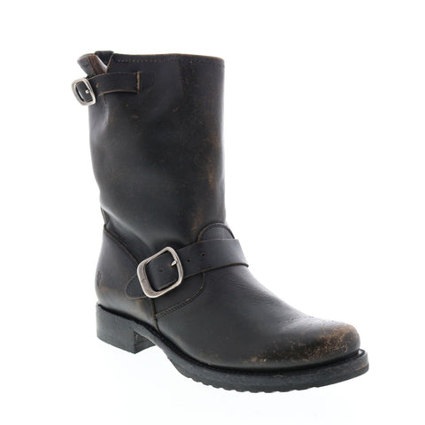 Frye Mara Clog 70542 Womens Brown Leather Slip On Casual Dress Boots