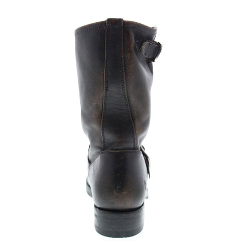 Frye Mara Clog 70542 Womens Brown Leather Slip On Casual Dress Boots