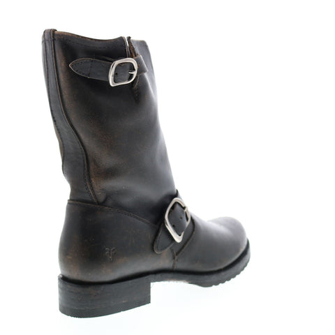 Frye Mara Clog 70542 Womens Brown Leather Slip On Casual Dress Boots