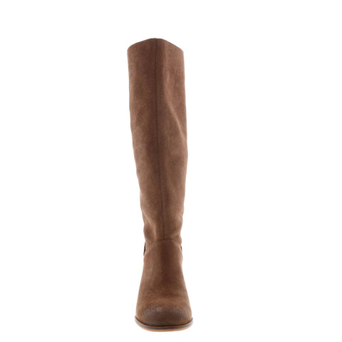 Frye Phoebe Slouch Tall 70690 Womens Brown Suede Slip On Tall Boots Shoes