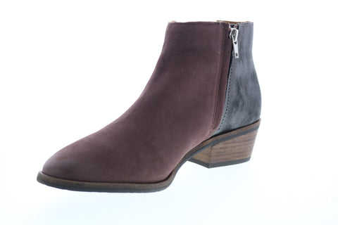 Frye Caden Bootie 70712 Womens Brown Leather Zipper Booties Boots