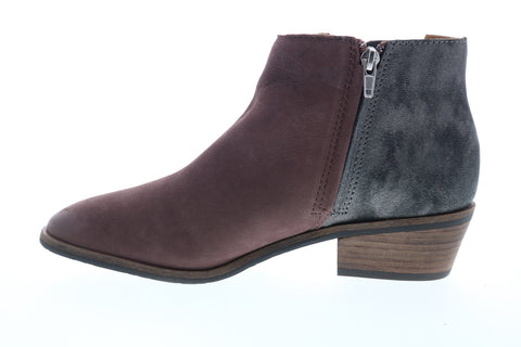 Frye Caden Bootie 70712 Womens Brown Leather Zipper Booties Boots