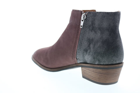 Frye Caden Bootie 70712 Womens Brown Leather Zipper Booties Boots