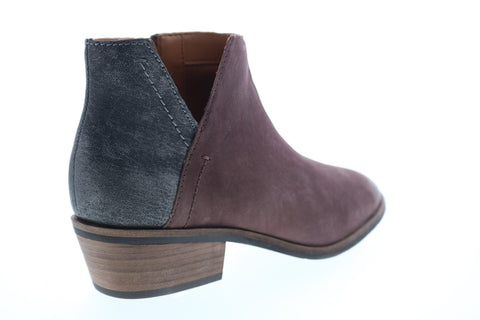 Frye Caden Bootie 70712 Womens Brown Leather Zipper Booties Boots