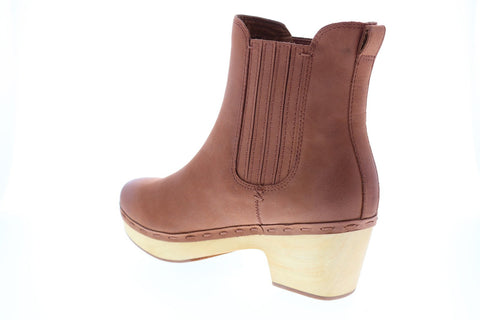 Frye & Co. Odessa Chelsea 70719 Womens Brown Leather Ankle & Booties Boots