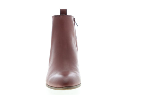 Frye Jacy Chelsea 70742 Womens Brown Leather Zipper Booties Boots