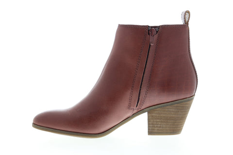 Frye Jacy Chelsea 70742 Womens Brown Leather Zipper Booties Boots