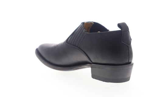 Frye Billy Shootie 70752 Womens Black Leather Slip On Casual Dress Boots Shoes