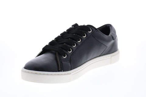 Frye & Co. Sindy Moto Low 70791 Womens Black Leather Lifestyle Sneakers Shoes