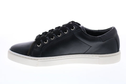 Frye & Co. Sindy Moto Low 70791 Womens Black Leather Lifestyle Sneakers Shoes