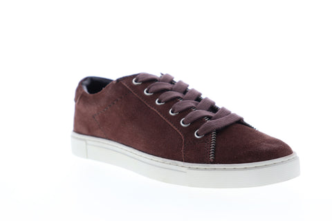Frye Sindy Moto Low 70792 Womens Red Suede Low Top Lifestyle Sneakers Shoes