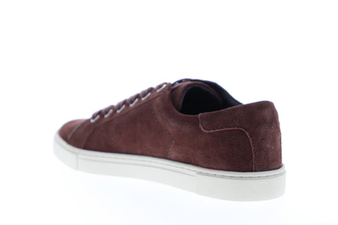 Frye Sindy Moto Low 70792 Womens Red Suede Low Top Lifestyle Sneakers Shoes