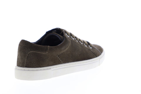 Frye & Co. Sindy Moto Low 70792 Womens Green Suede Lifestyle Sneakers Shoes