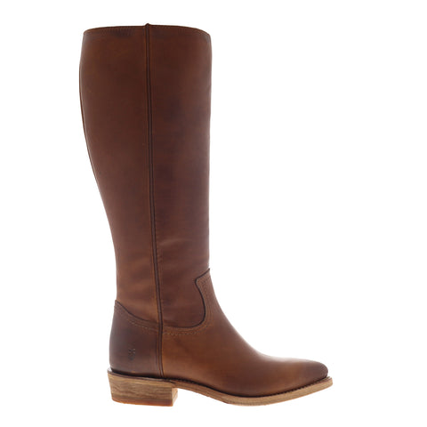 Frye Billy Inside Zip Tall 70810 Womens Brown Leather Zipper Casual Dress Boots