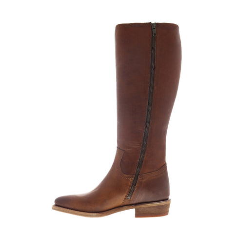 Frye Billy Inside Zip Tall 70810 Womens Brown Leather Zipper Casual Dress Boots