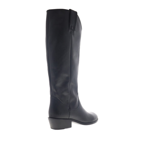 Frye Carson Pull On 70832 Womens Black Extended Leather Casual Dress Boots