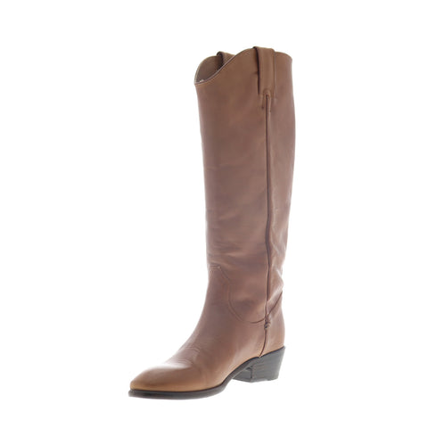 Frye Carson Pull On 70832 Womens Brown Leather Casual Dress Boots