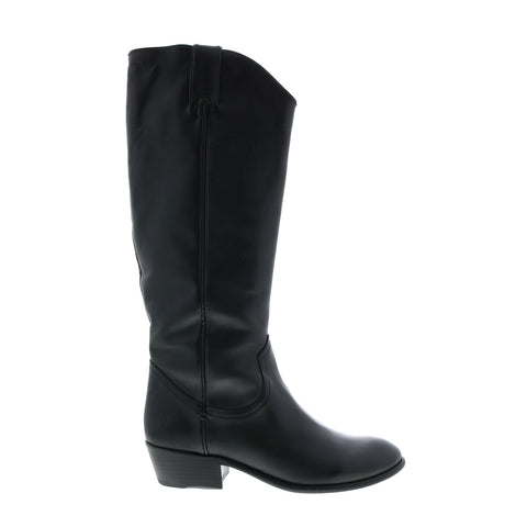 Frye Carson Pull On 70832 Womens Black Leather Slip On Casual Dress Boots