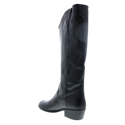 Frye Carson Pull On 70832 Womens Black Leather Slip On Casual Dress Boots