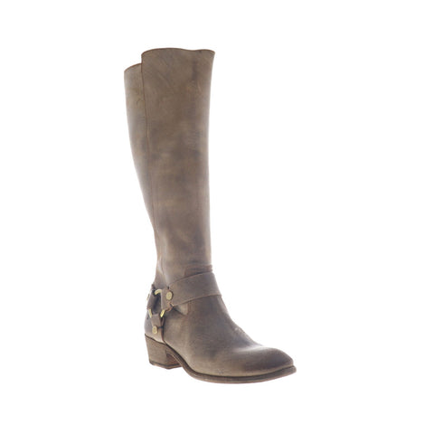Frye Carson Harness Tall 70837 Womens Brown Leather Tall Boots Shoes