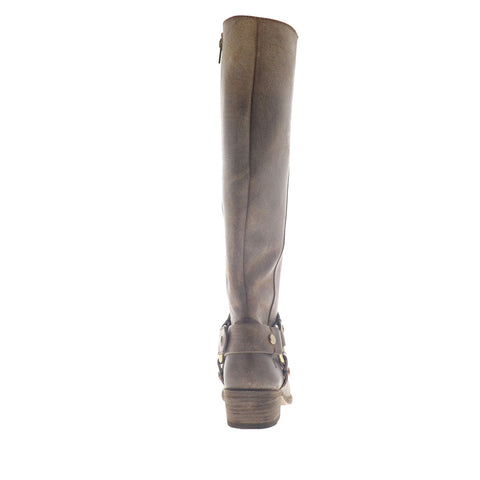 Frye Carson Harness Tall 70837 Womens Brown Leather Tall Boots Shoes