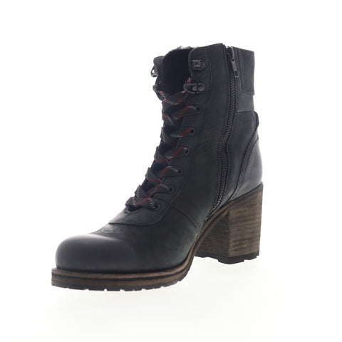 Frye Karen Hiker 70863 Womens Black Nubuck Casual Dress Boots