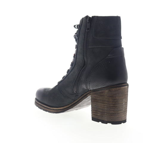 Frye Karen Hiker 70863 Womens Black Nubuck Casual Dress Boots