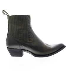 Frye Sacha Chelsea 70909 Womens Green Leather Slip On Chelsea Boots Shoes