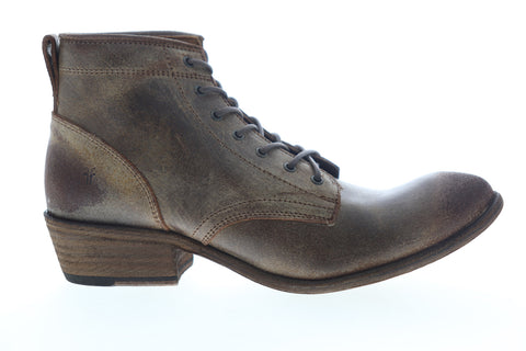 Frye Carson Lace Up 70978 Womens Brown Suede Casual Dress Boots