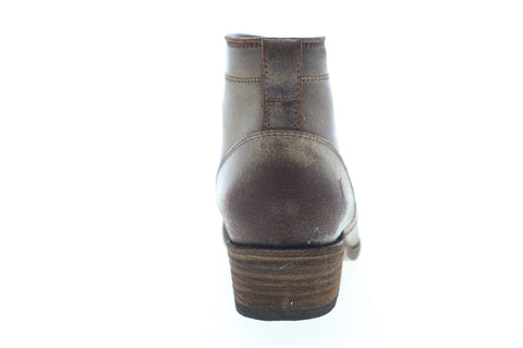 Frye Carson Lace Up 70978 Womens Brown Suede Casual Dress Boots