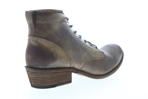 Frye Carson Lace Up 70978 Womens Brown Suede Casual Dress Boots