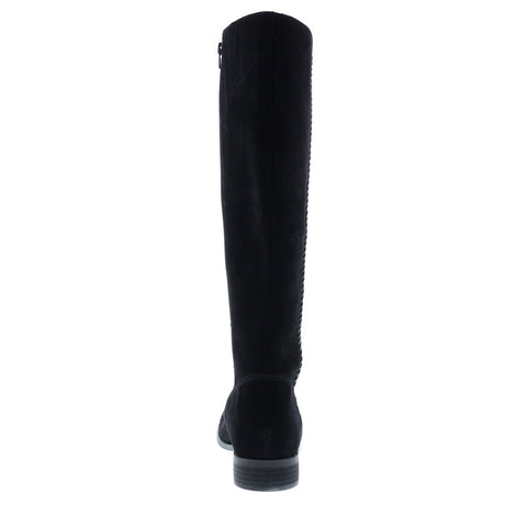 Frye Jolie Whip Tall 70994 Womens Black Suede Zipper Tall Boots Shoes