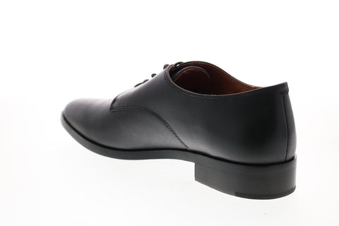 Frye Erica Oxford 71010 Womens Black Leather Lace Up Oxford Flats Shoes