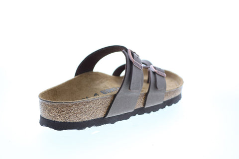 Birkenstock Mayari Birkibuk 71061 Womens Brown Leather Flip-Flops Sandals Shoes