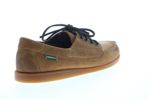 Sebago Askook Crazy Horse 71112BW Mens Brown Oxfords & Lace Ups Plain Toe Shoes