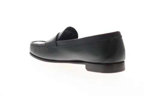 Sebago Clark 71112FW Mens Black Leather Slip On Loafers & Slip Ons Penny Shoes