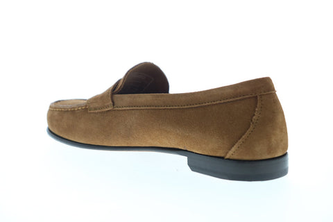 Sebago Clarks Suede 71112JW Mens Brown Suede Slip On Loafers & Slip Ons Penny Shoes