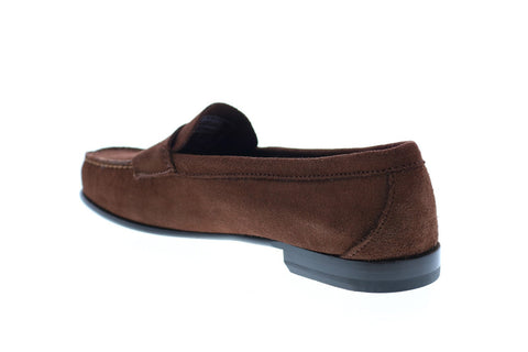 Sebago Clark Suede 71112JW Mens Brown Suede Loafers & Slip Ons Penny Shoes