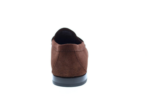 Sebago Clark Suede 71112JW Mens Brown Suede Loafers & Slip Ons Penny Shoes