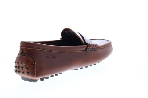 Sebago Russel 71113DW Mens Brown Loafers & Slip Ons Moccasin Shoes