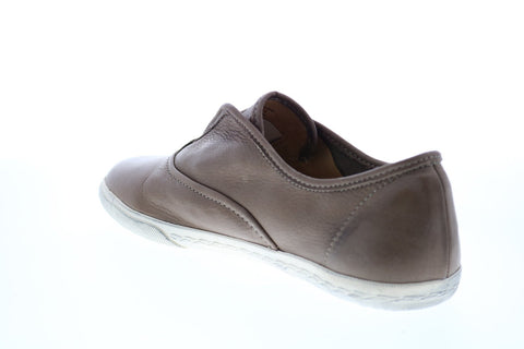 Frye Mindy Slip On 71116 Womens Gray Leather Slip On Lifestyle Sneakers Shoes