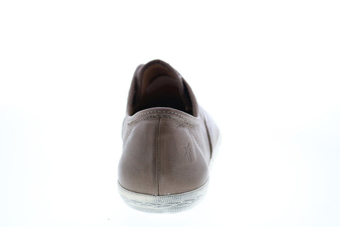 Frye Mindy Slip On 71116 Womens Gray Leather Slip On Lifestyle Sneakers Shoes