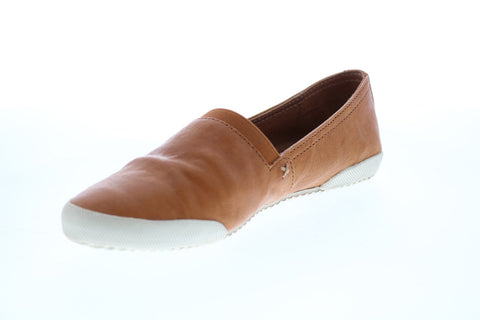 Frye Melanie Slip On 71146 Womens Brown Leather Slip On Loafer Flats Shoes