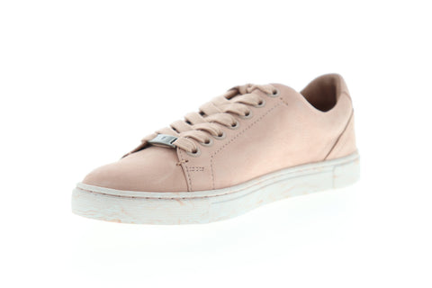 Frye Ivy Low Lace 71299 Womens Beige Tan Leather Lifestyle Sneakers Shoes