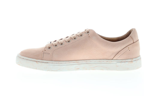 Frye Ivy Low Lace 71299 Womens Beige Tan Leather Lifestyle Sneakers Shoes