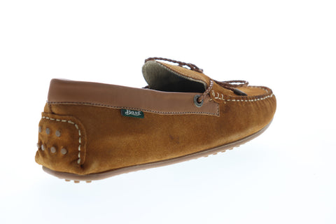 G.H. Bass Tobby Suede Leather 713200-BRTN Mens Brown Low Top Boat Shoes Loafers