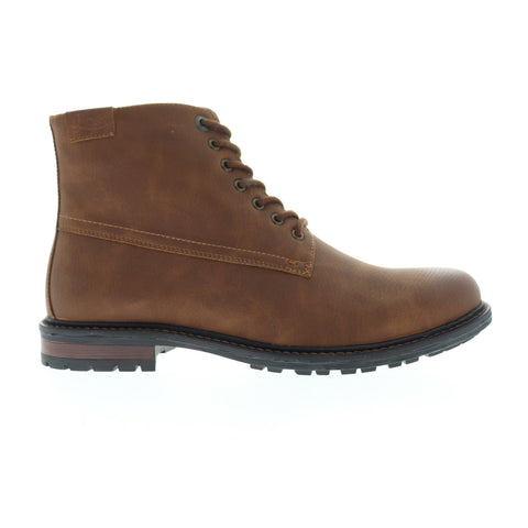 G.H. Bass Anchor Tumbled 713225-BRTN Mens Brown Leather Casual Dress Boots