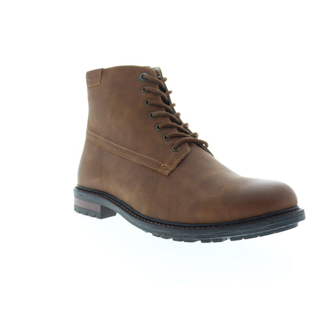 G.H. Bass Anchor Tumbled 713225-BRTN Mens Brown Leather Casual Dress Boots