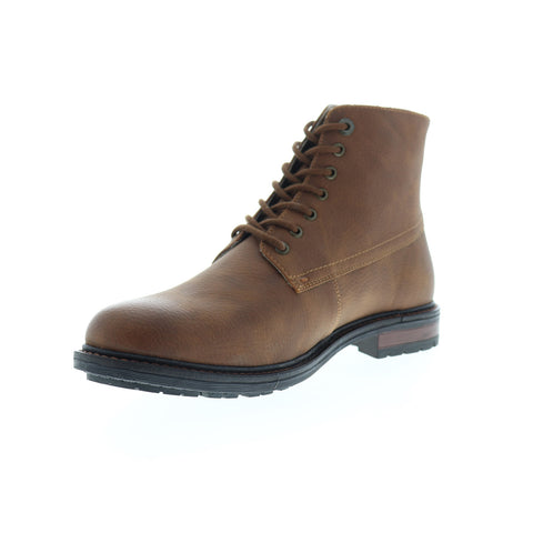 G.H. Bass Anchor Tumbled 713225-BRTN Mens Brown Leather Casual Dress Boots