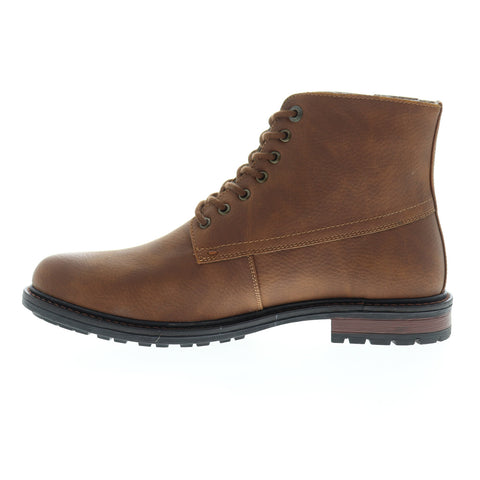 G.H. Bass Anchor Tumbled 713225-BRTN Mens Brown Leather Casual Dress Boots